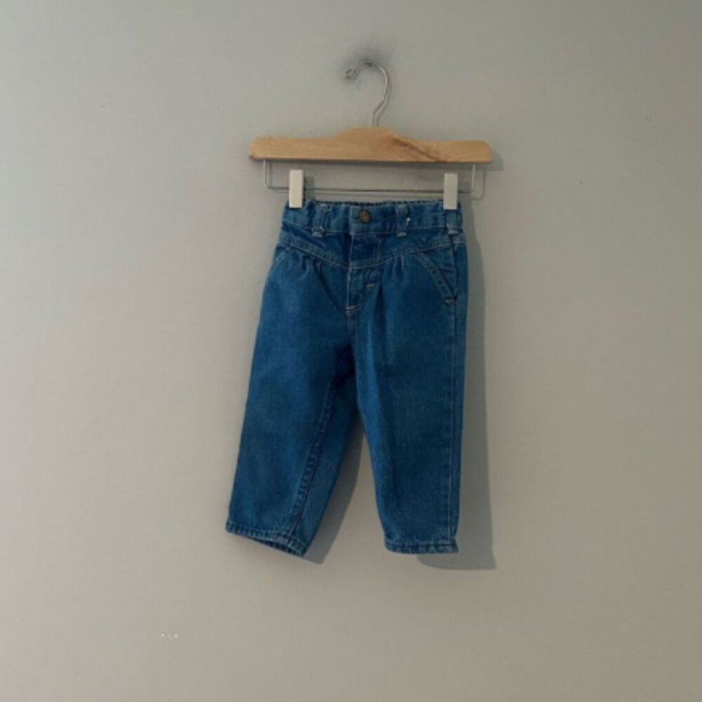 $51 ADD ON Osh Kosh USA vintage jeans 18M 1990s pleated made in usa